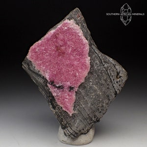 Cobaltoan Calcite/Cobaltoan Dolomite on Matrix Crystal Specimen, DRC