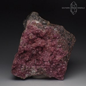 Large Cobaltoan Calcite on Matrix Crystal Specimen, DRC