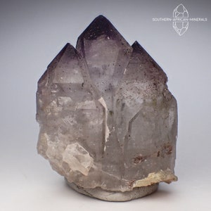 Brandberg Amethyst Phantom Quartz Crystal Specimen, Goboboseb Namibia
