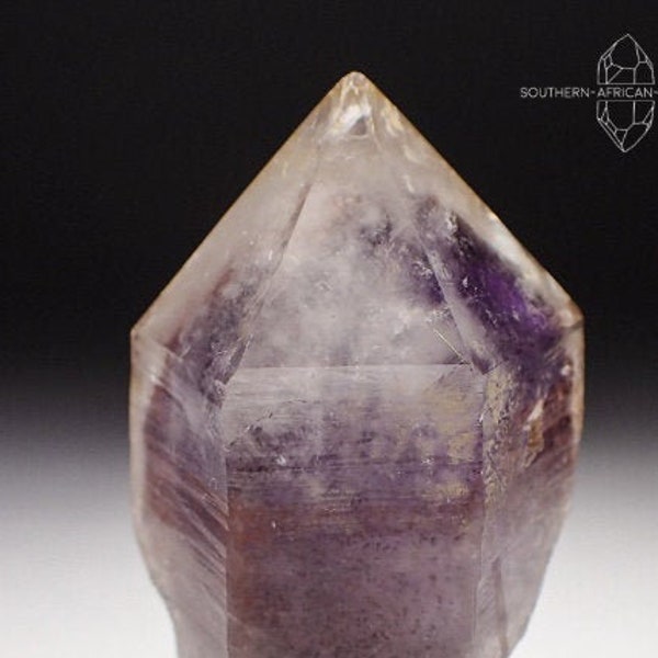 Red River Pocket Amethyst Hematite Phantom Quartz Crystal, N Cape South Africa