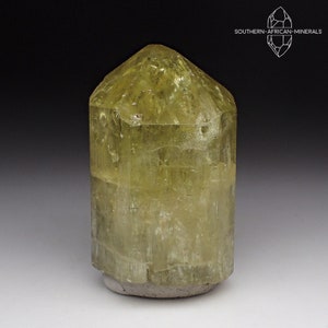 Gold Apatite Crystal, Morocco