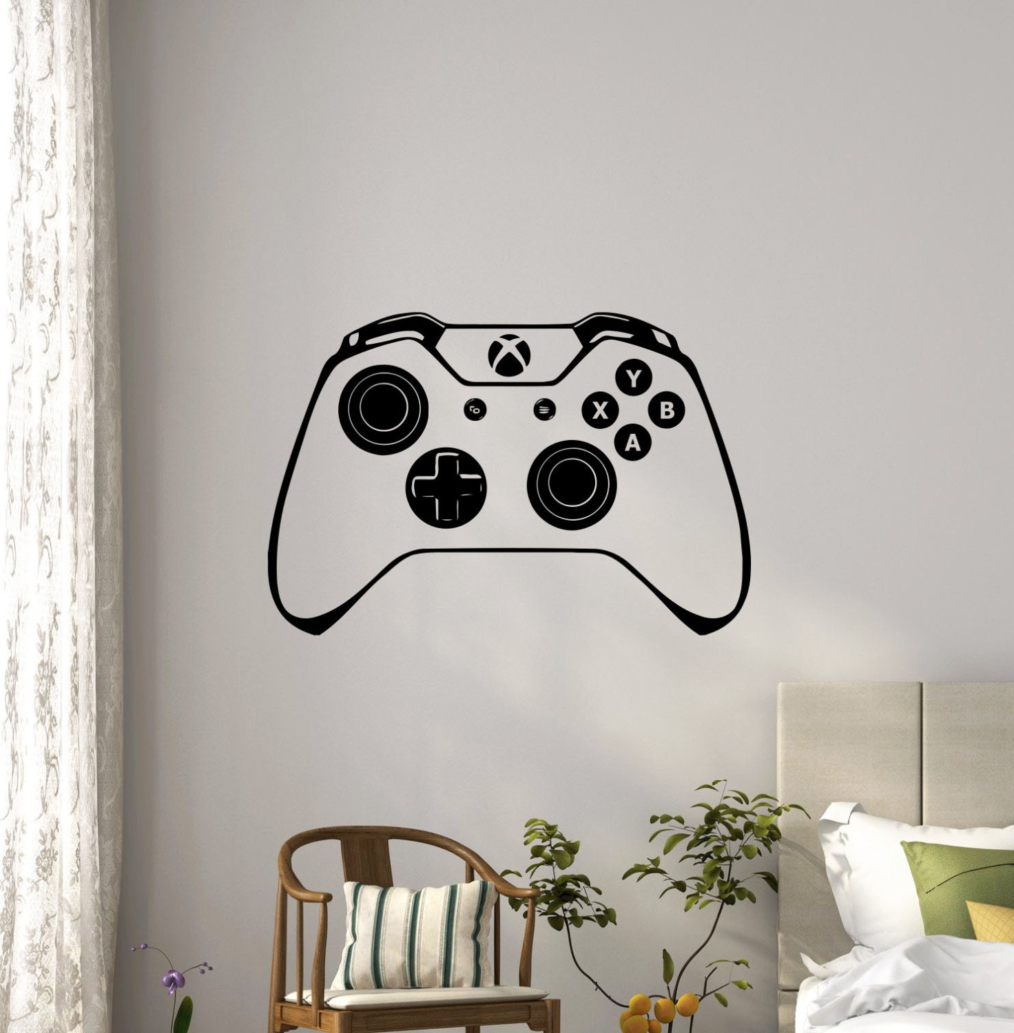 XBox mural vinyle autocollant jeu chambre Etsy