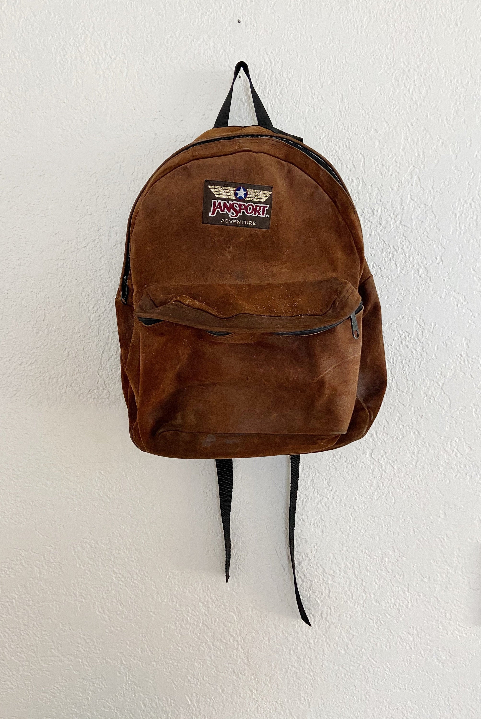 Vintage Jansport Adventure Leather Backpack - Etsy 日本