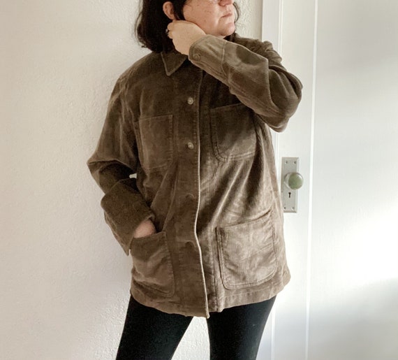 Corduroy Chore Jacket / Jones Wear Brown Corduroy
