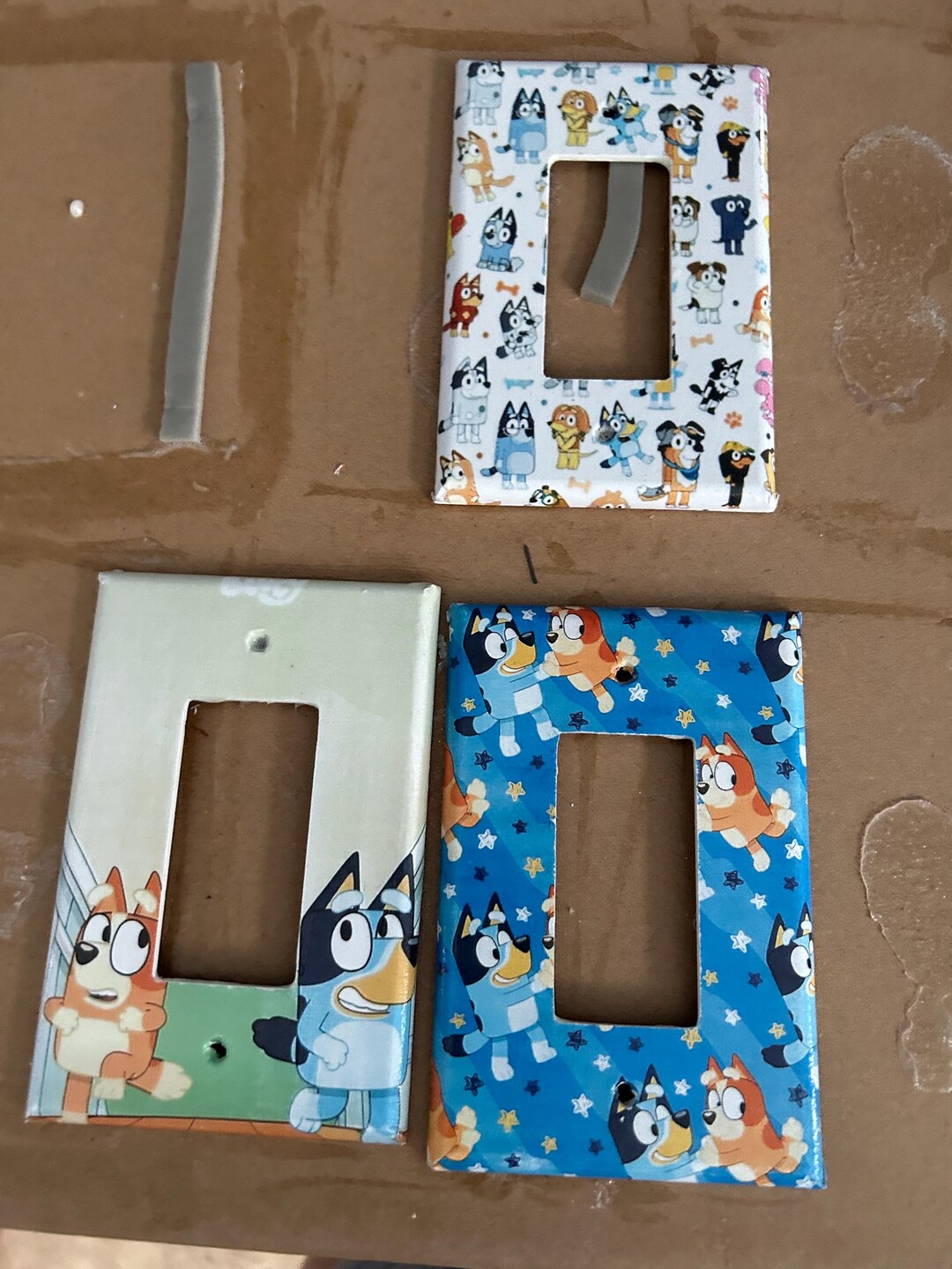 Bluey Decora Single Switch Plate Cover Choose a Design From the 3 ...