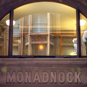 Printers Row Photo - Monadnock, wall art print, Chicago urban photography, Printers Row, South Loop Series, architecture