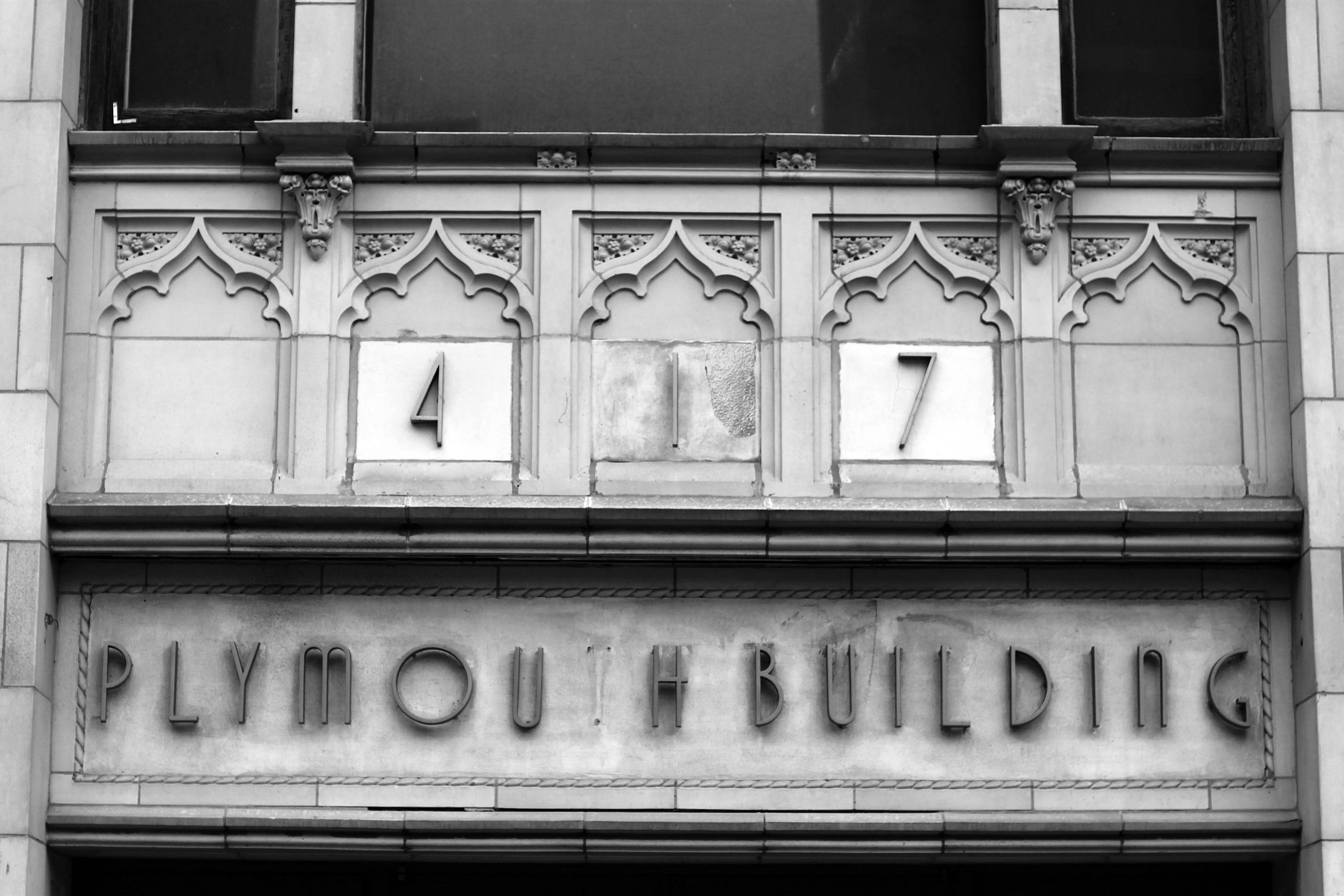 Photograph of Printers Row Plymouth, Wall Art Print, Chicago Urban