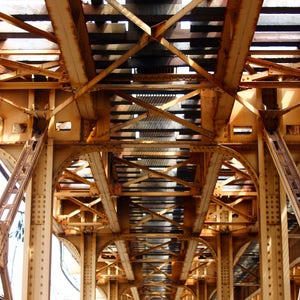 Chicago L Tracks Photo, L train- Brown Line, Red Line, wall art print, Chicago urban photography, L Series