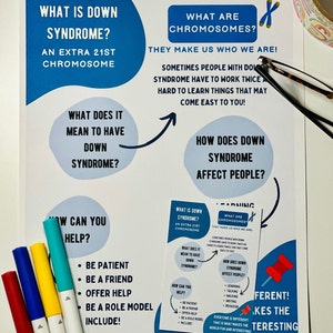 Downloadable World Down Syndrome Day Information Sheet Handout for ...