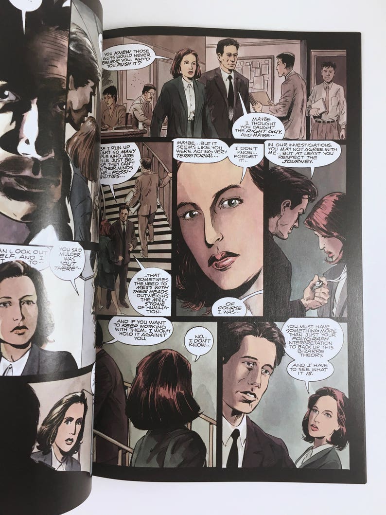 Xfiles Comics Squeeze Season One 2 Variant Covers Agent Etsy