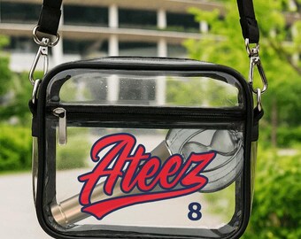 ATEEZ Clear Concert Bag | Kpop Stadium Crossbody for