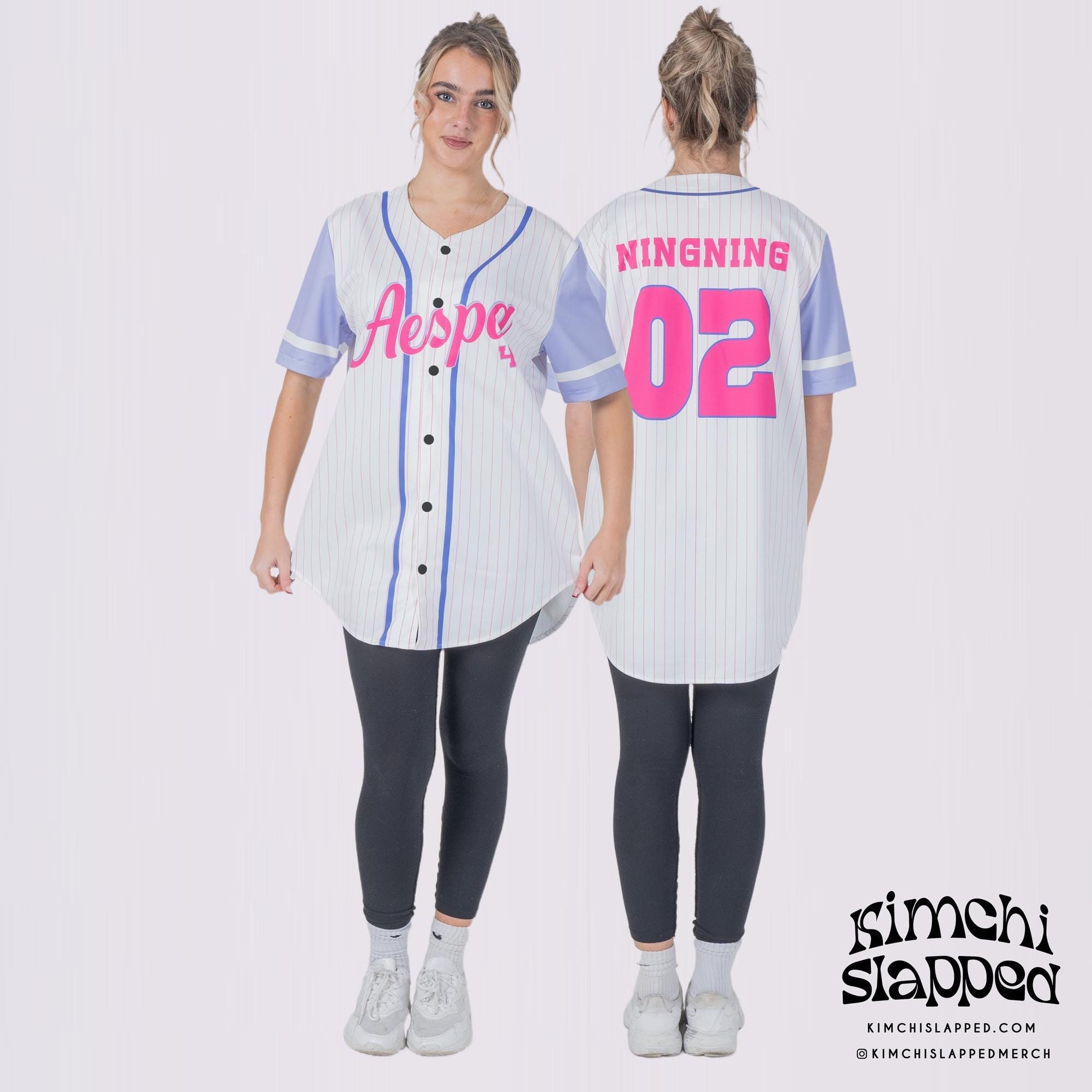 Aespa Shirt, Aespa Jersey, Kpop Shirt, Kpop Jersey, Aespa