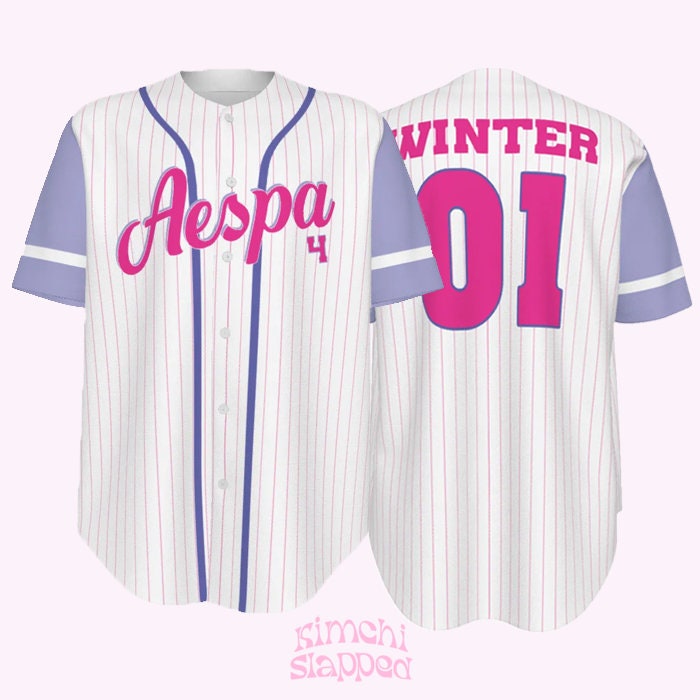 aespa Better Things baseball カリナ ユニフォーム aespa ベースボール ユニフォーム Better Thingsカリナ 00 aespa