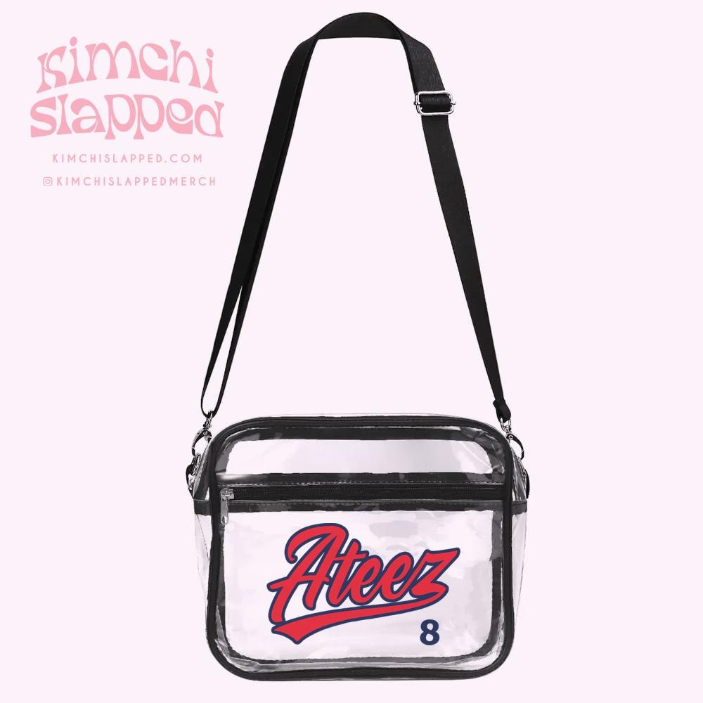 ATEEZ Clear Concert Bag | Kpop Stadium Crossbody for