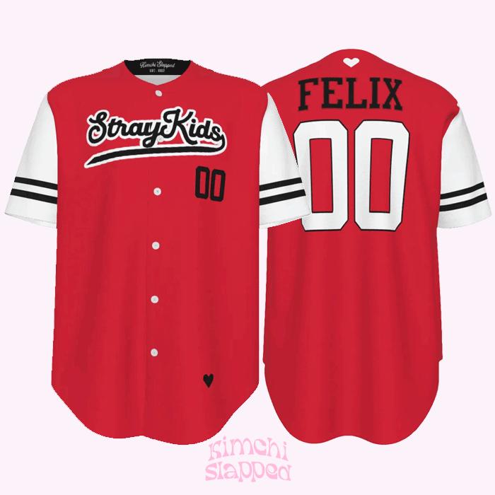 【税込】 Felix STRAY KIDS Shirt, Stray Kids Jersey, Kpop Shirt, Kpop アイドル