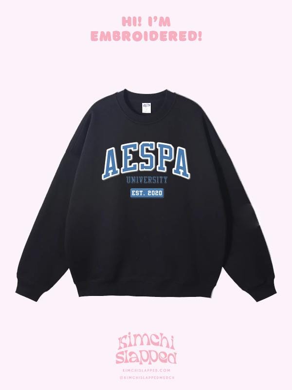 Aespa Sweatshirt - Etsy Aespa Sweatshirt - Etsy