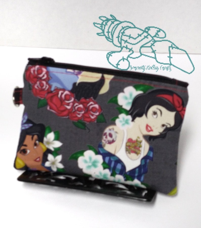 MHA Coin Purse ID Wallet Who Animals Zip It Janice ID Pouch Badge Pouch Neon Colors Firefly D20Handmade Stars Princess Rainbow