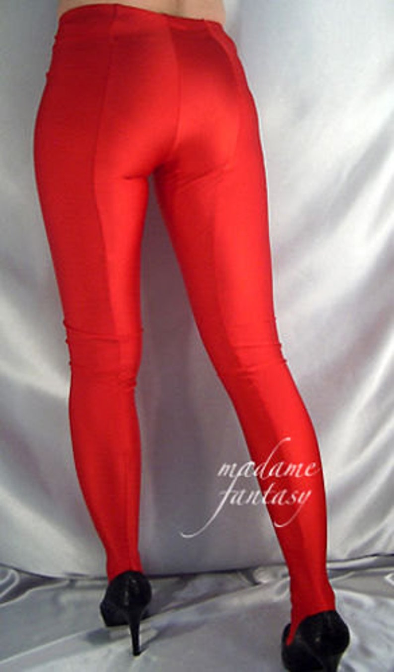 spandex footed tights