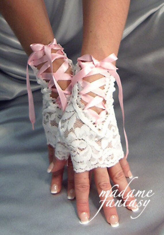 baby lace gloves