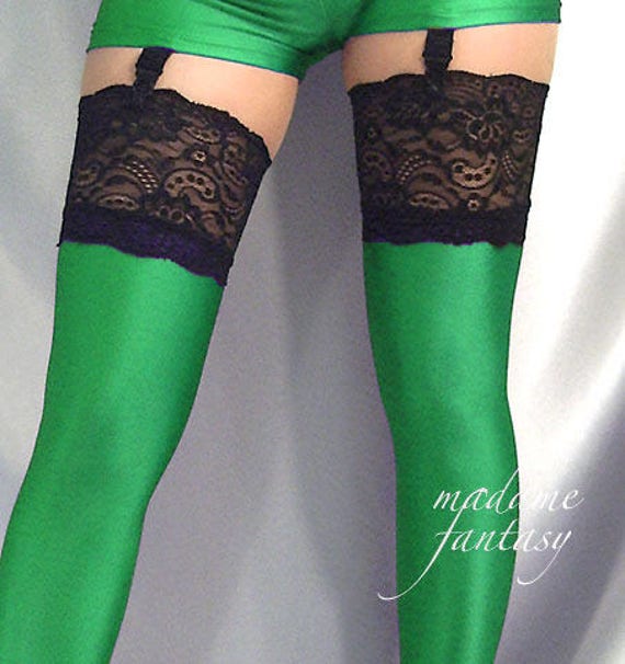 green stockings