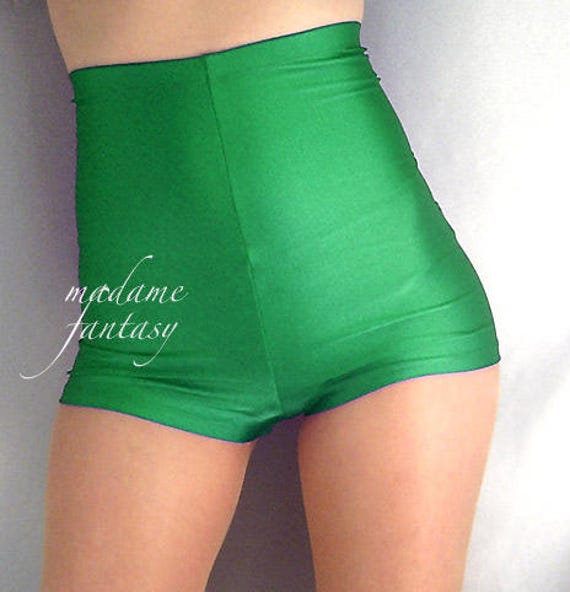high waisted lycra shorts
