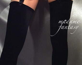 Black Velour stockings