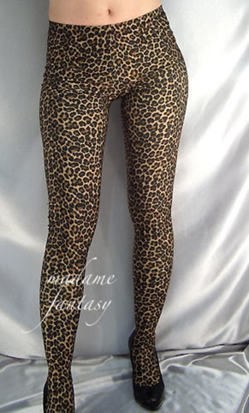 spanx leopard leggings
