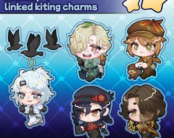 IDENTITY V | IDV Survivor Linked Acrylic Kiting Keychains  | First Edition