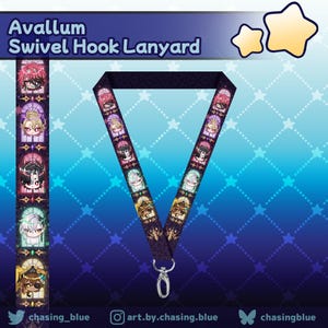 AVALLUM Swivel Hook Lanyard