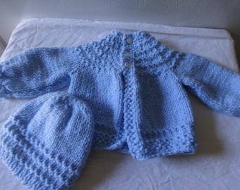 Baby Sweater and Hat set