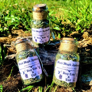 Keep Calm & Chill: Artisan Herbal Tea Blends, Chemical Free Herbs, Lemon Balm, Tulsi, Catnip, Lavender image 3