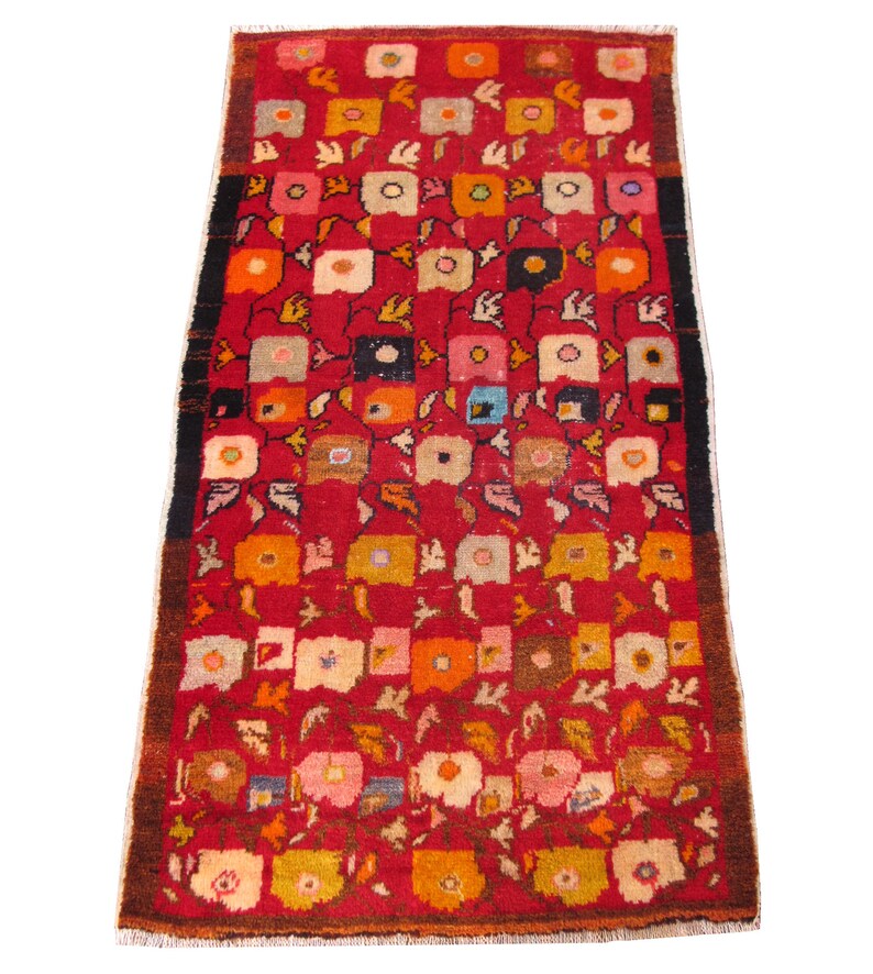 150x80 cm 59x31 inches Red Field Funky Design oushak rug Tribal Rug Allover Design Handmade Rug 4/'11 x 2/'7 ft Oushak Carpet pink rug