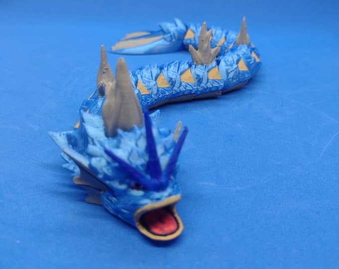 Articulated Gyarados 3d Print Etsy