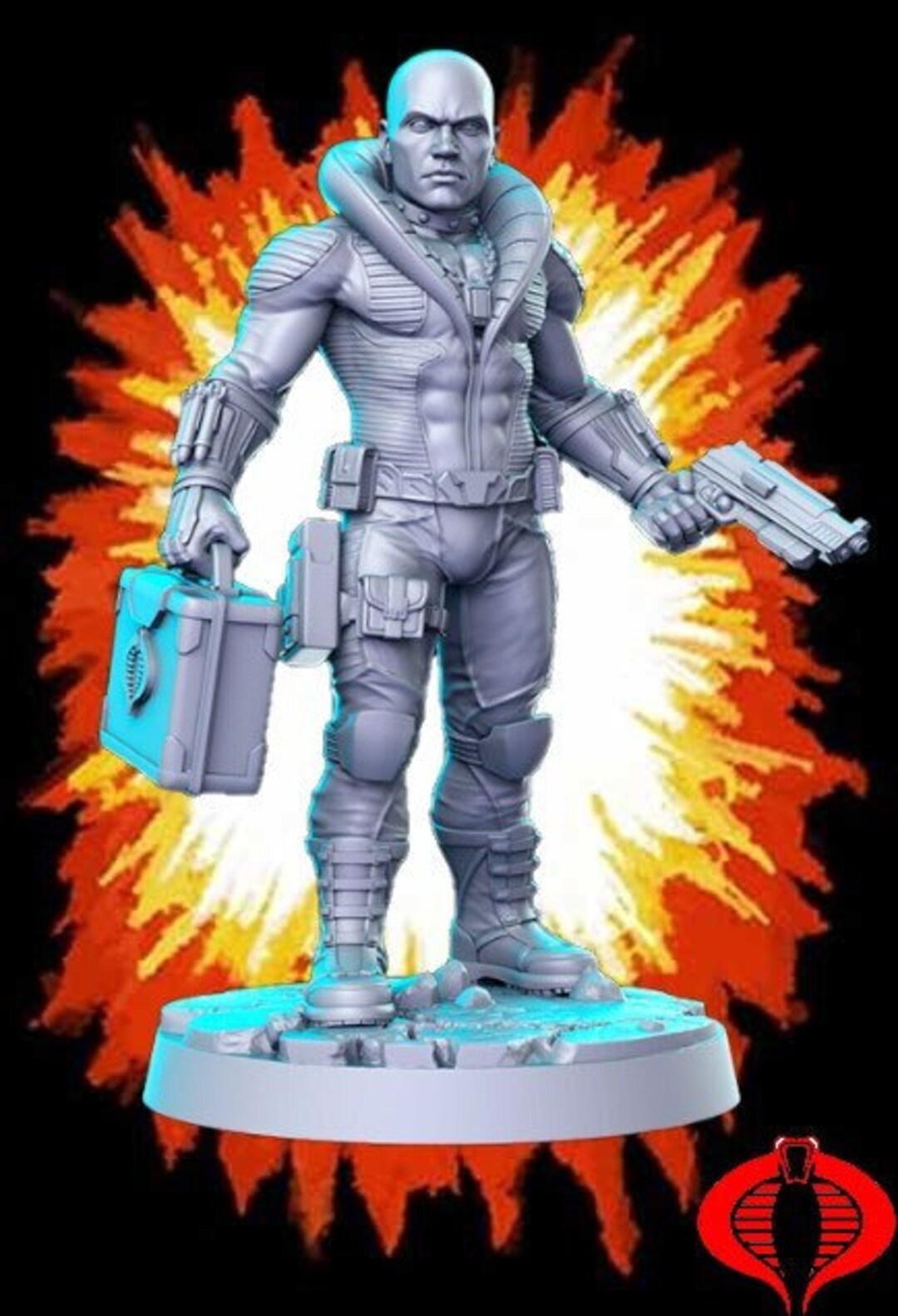 Highland Destro Cobra 30mm 32mm Dnd Minis Dungeons and Dragons RN ...
