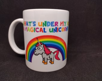 Under My Kilt Coffee Mug | Funny Gift | Coffee Mug