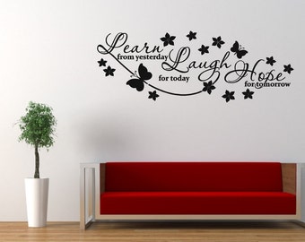 Naucz się, śmiej się, Naklejki ścienne