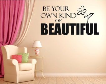 Bądź swoim własnym pięknym cytatem ściennym