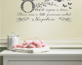 Kiedyś spersonalizowanych ściany naklejki