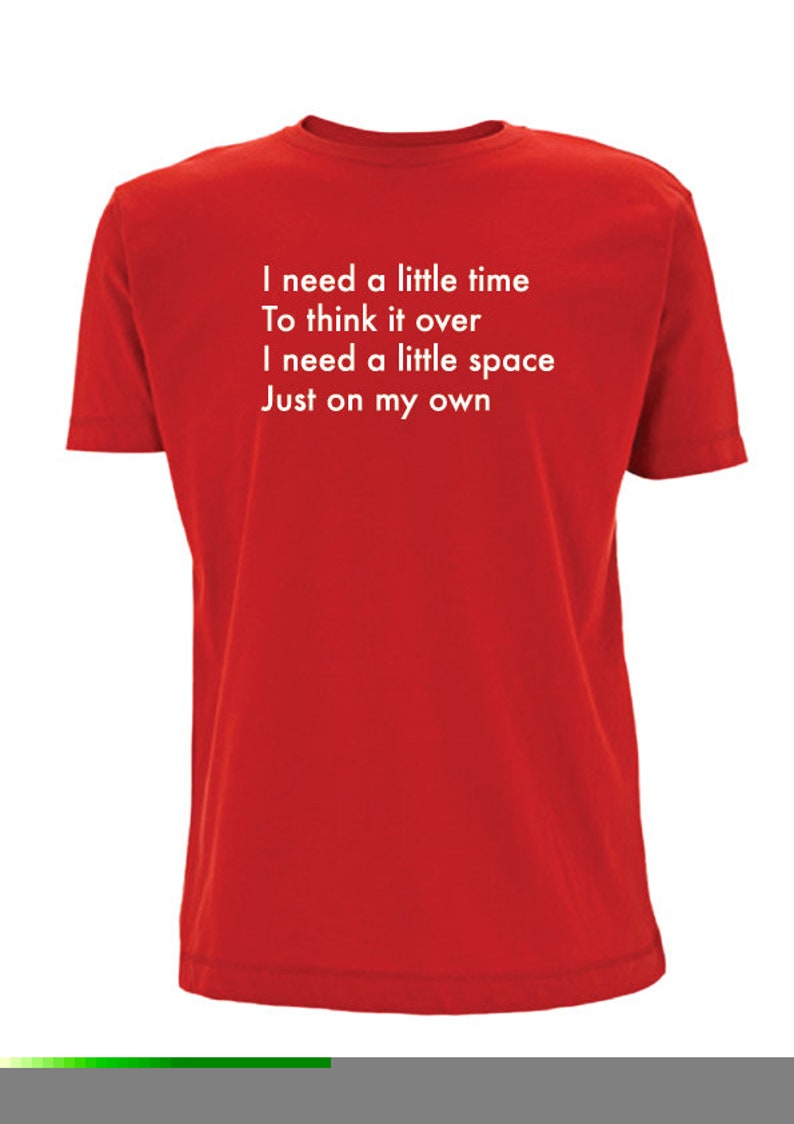 Beautiful South Need A Little Time Lyrics T Shirt Just On My Etsy