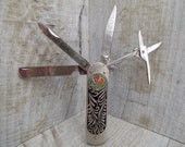 Small knife Letter opener knife Collection knife Penknife souvenir Rare knife Groomsman knife Folding knife Mini pocket knife Lark knife