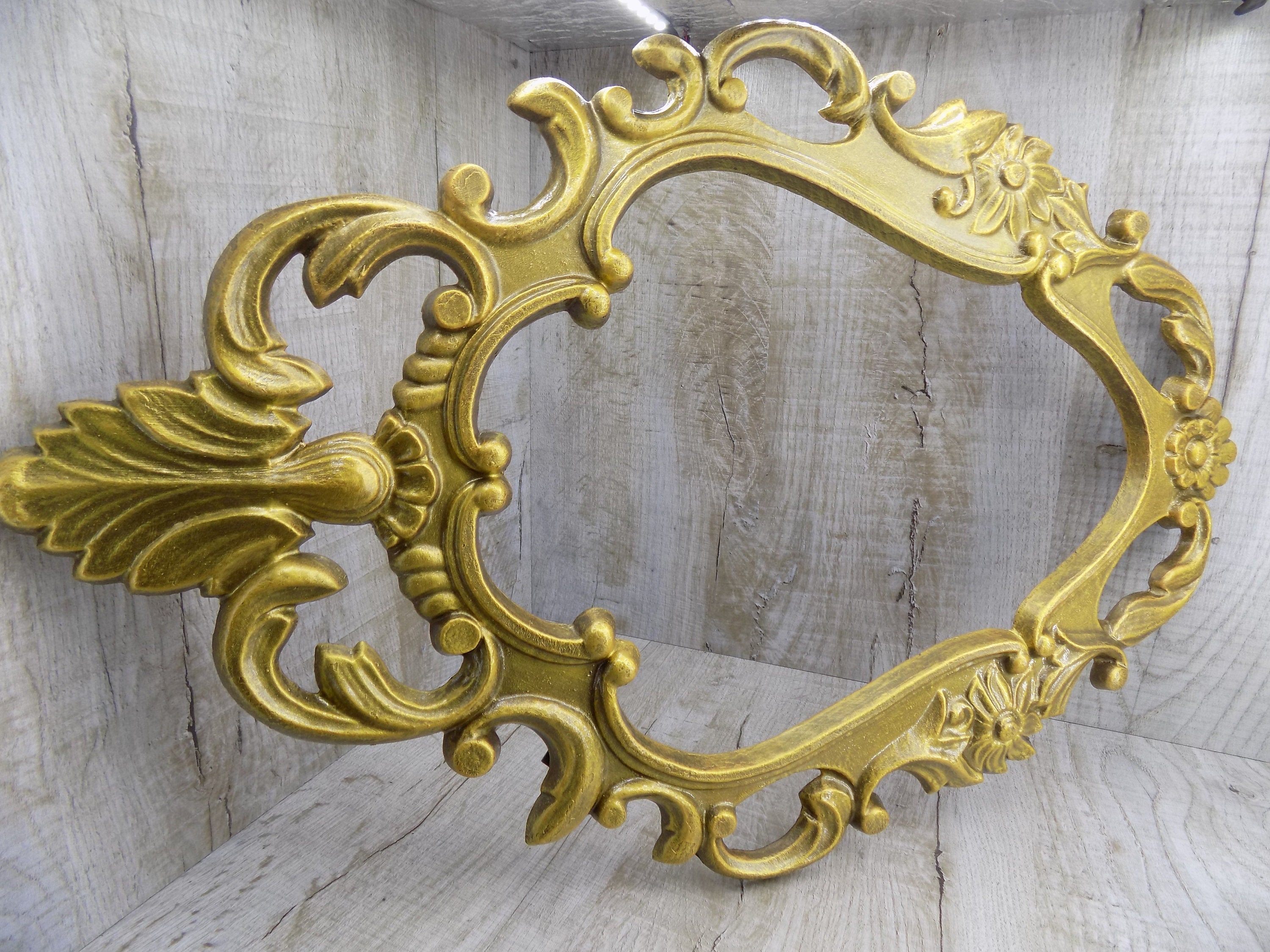 Large Antique Photo Frame Oval Frame for Mirror Victorian | Etsy UK
