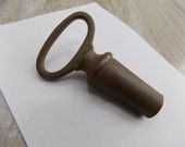 Antique Samovar small key of Samovar tap Antique small bronze spigot key Medium Brass old key Unique antique key Secret room key
