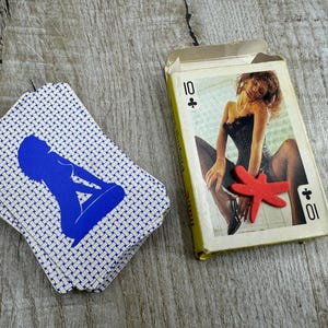 Cartes Playboy vintage femmes nues Belles filles sans vêtements Dames sexy érotiques vintage Collection playboy vierge flirt Plaing unique