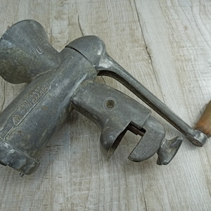 Balck Fleischmühle Vintage Mincer Retro Mincing Machine Hand fleischmühle bemalt Unikat Küchen Dekor Beauty Food Grinder Steampunk UdSSR