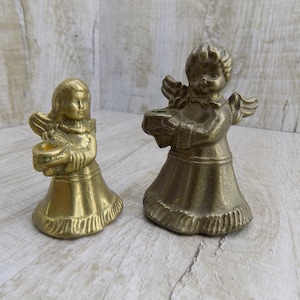 Vintage bronze mini angel candle stick holder Small candle holder Candlestick candleholder Angel home decor Angel child Metal Candle Holder