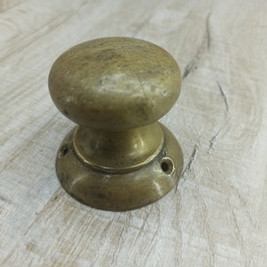 Massive round handle Vintage door knob Old door knob barn Round Rustic door knobs Unique door handle Antique knobs Archaeological find