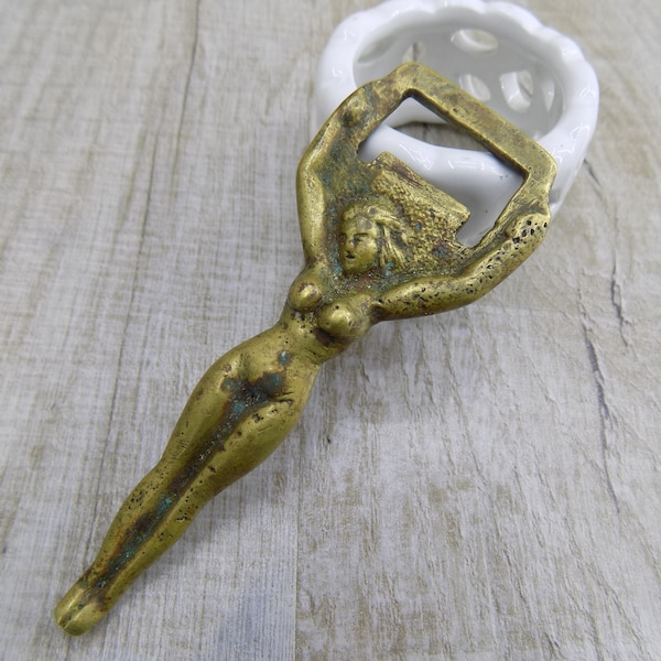 Brass Nude Bottle Opener Etsy