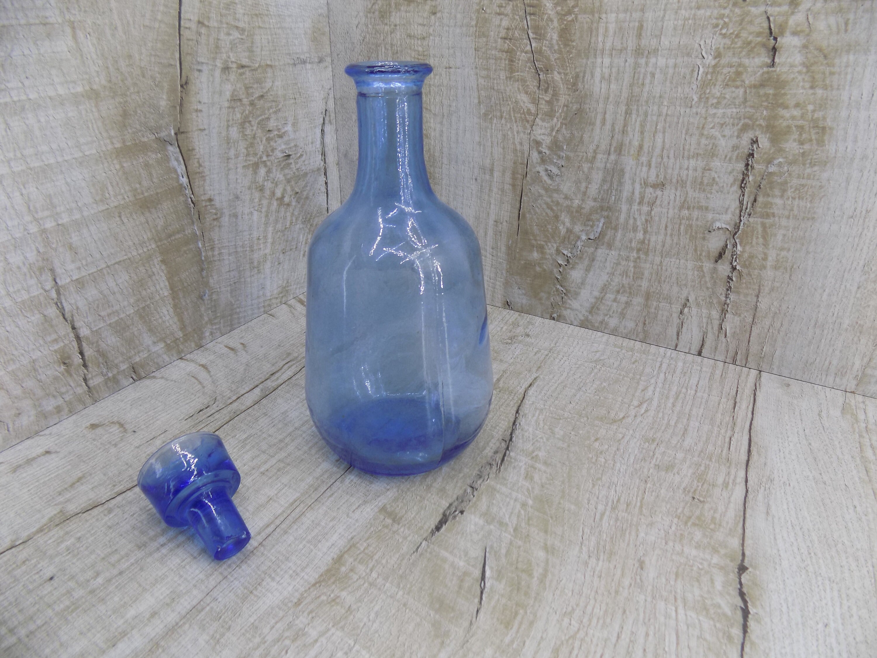 Vintage Glass Bottle Flask Decanter Medical Decanter Etsy
