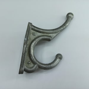 Durable aluminum Coat Hooks Rustic silver hook figured bathroom hook Towel hanger Folding Rack Clothing storage Hooks Wrought Hanger