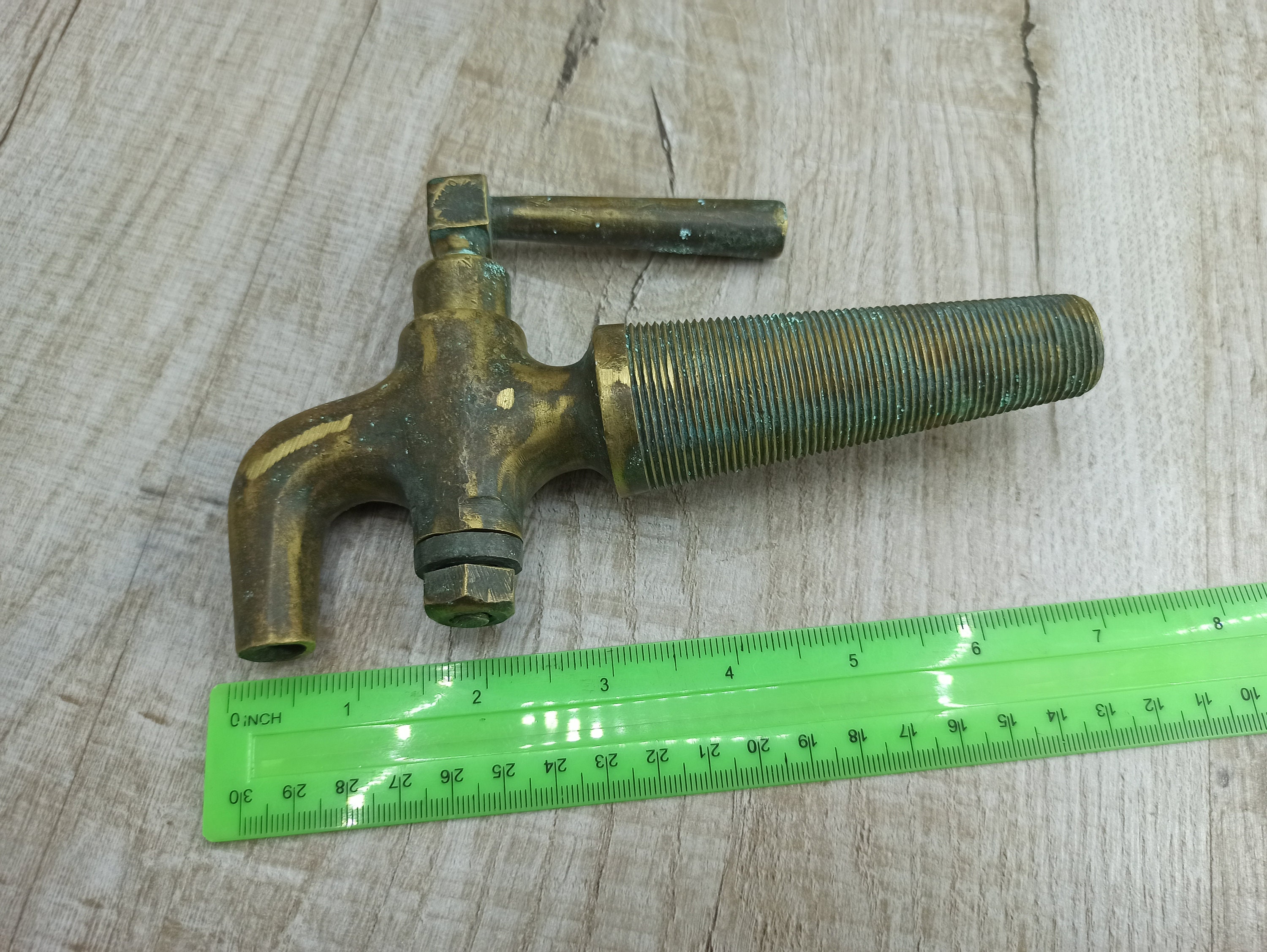 Giant Bronze Brass Wine Barrel Faucet Vintage Water Faucet Etsy UK